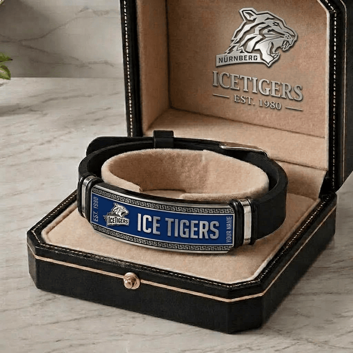 Nürnberg Ice Tigers DEL Personalized Bracelet