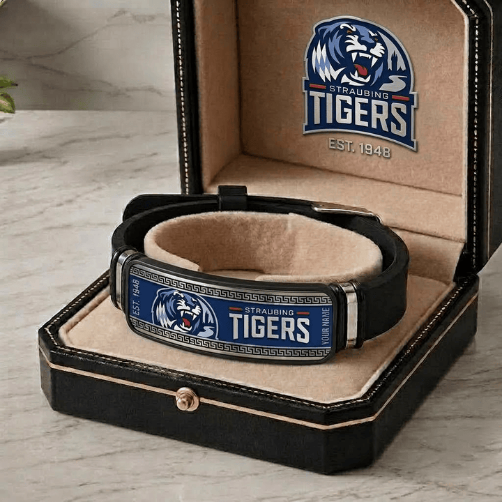 Straubing Tigers DEL Personalized Bracelet