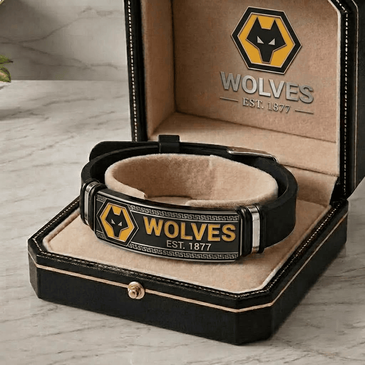 Wolverhampton Wanderers EPL Personalized Bracelet