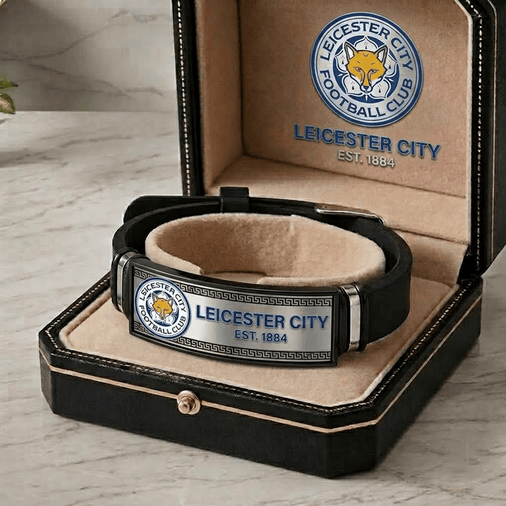 Leicester City EPL Personalized Bracelet