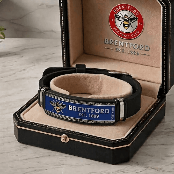 Brentford EPL Personalized Bracelet