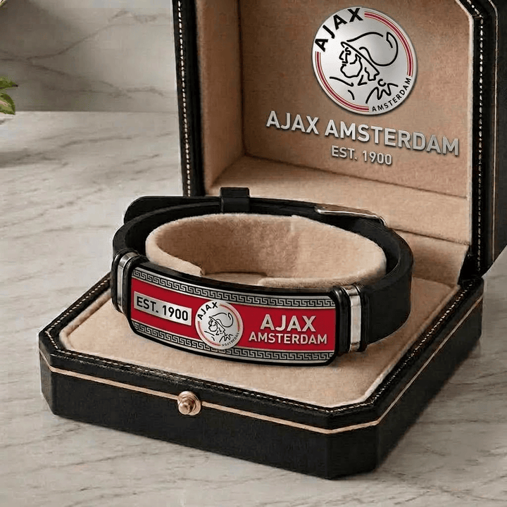 Ajax Amsterdam Eredivisie Personalized Bracelet