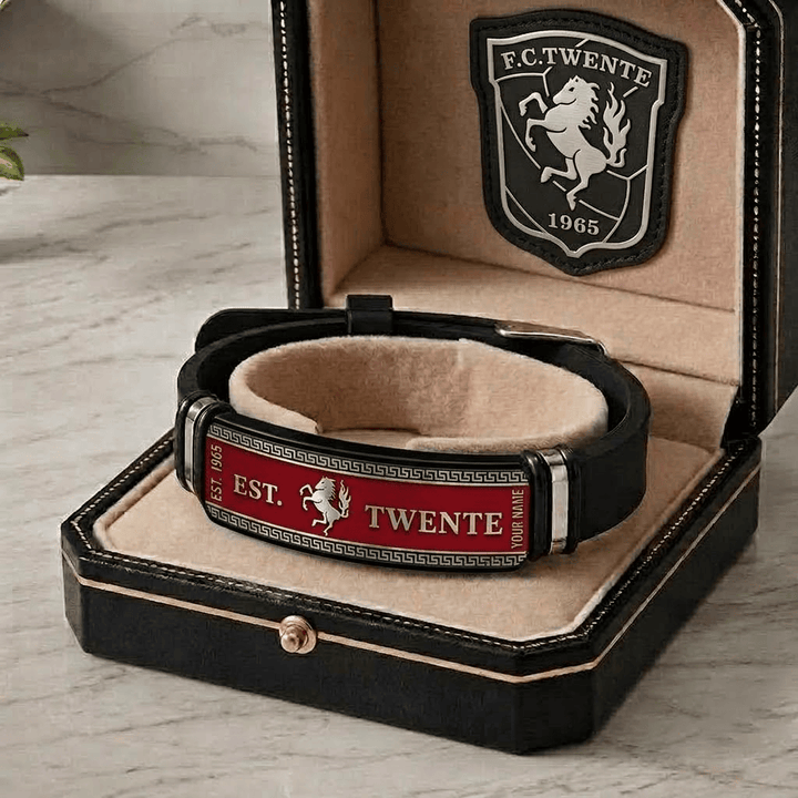 FC Twente Eredivisie Personalized Bracelet