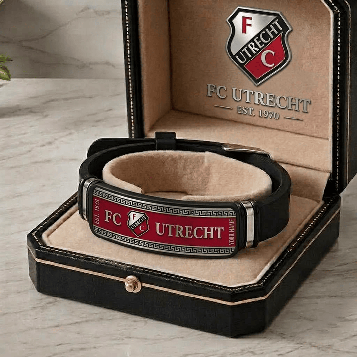 FC Utrecht Eredivisie Personalized Bracelet