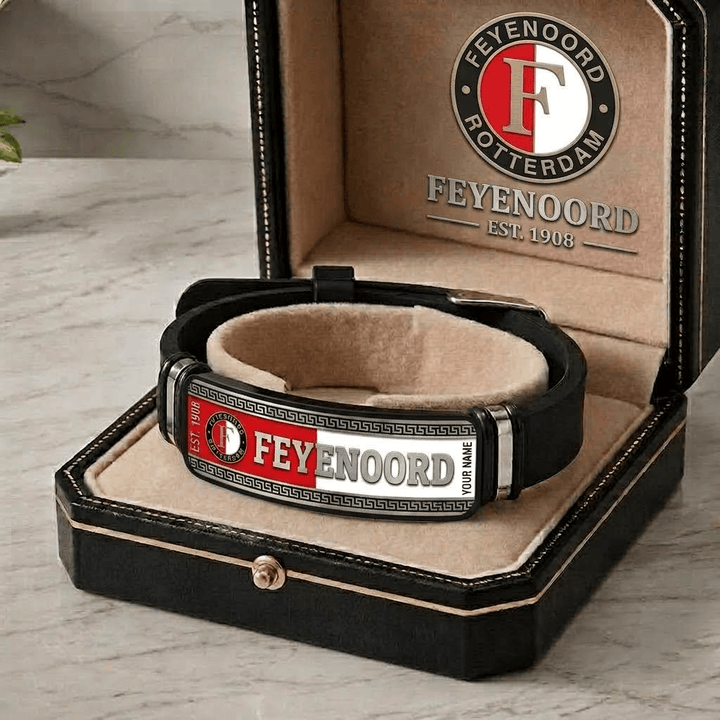 Feyenoord Eredivisie Personalized Bracelet