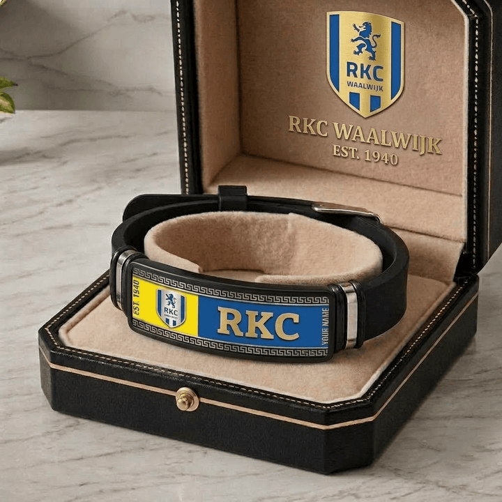 RKC Waalwijk Eredivisie Personalized Bracelet
