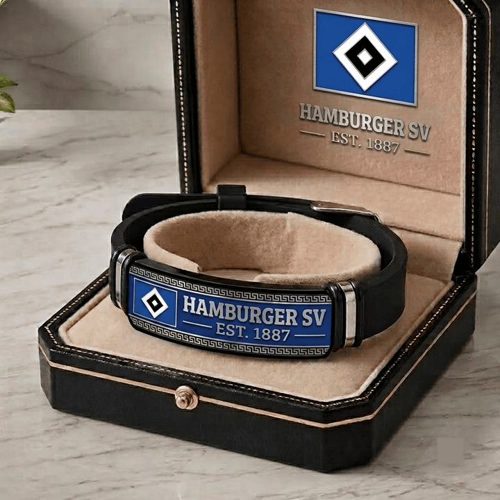 Hamburger SV Budesliga Personalized Bracelet