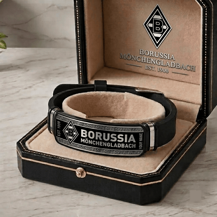 Borussia Mönchengladbach Budesliga Personalized Bracelet