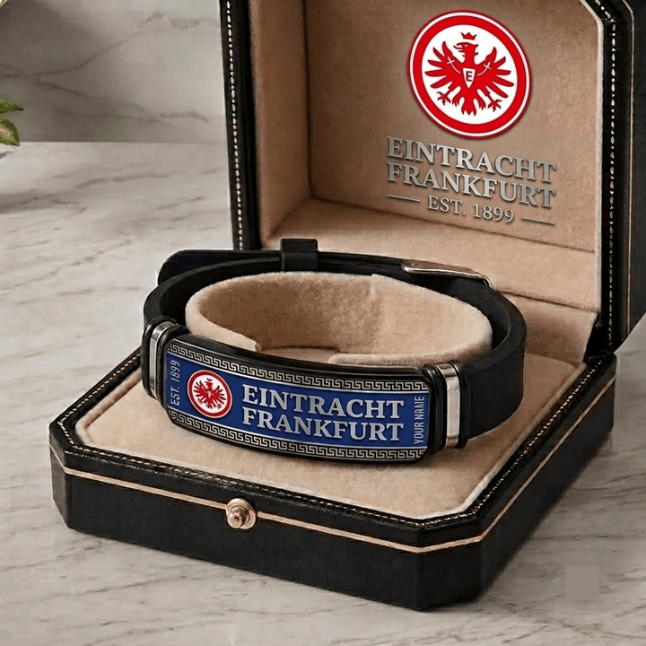 Eintracht Frankfurt Budesliga Personalized Bracelet