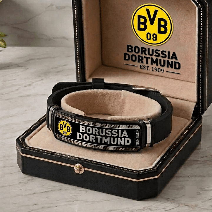 Borussia Dortmund Budesliga Personalized Bracelet