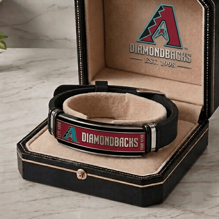 Arizona Diamondbacks MLB Personalized Bracelet