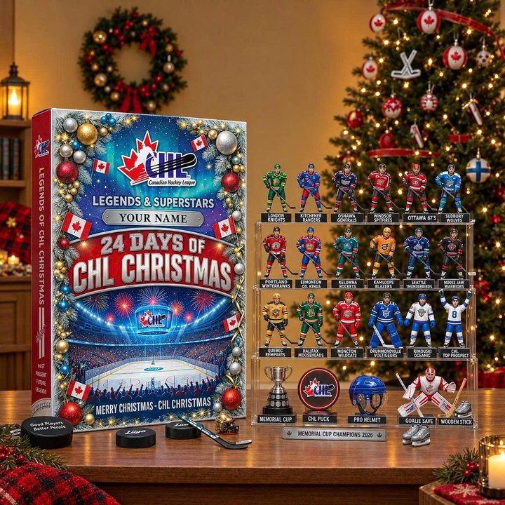 CHL Advent calendar Full Box Christmas Gifts Custom Name