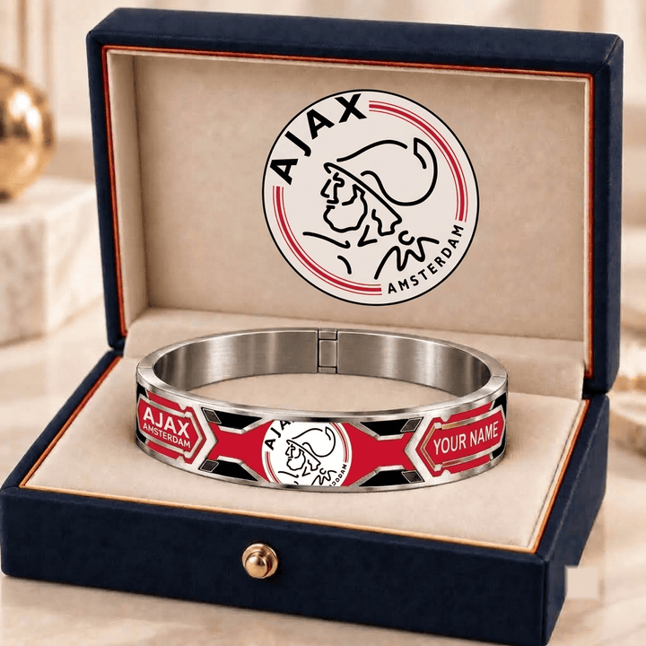 Ajax Amsterdam Eredivisie Personalized Bracelet Style 2
