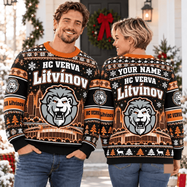 Iserlohn Roosters DEL Christmas Ugly Sweatshirt Custom Any name
