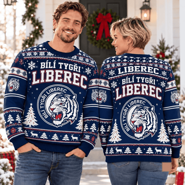 Kölner Haie DEL Christmas Ugly Sweatshirt Custom Any name