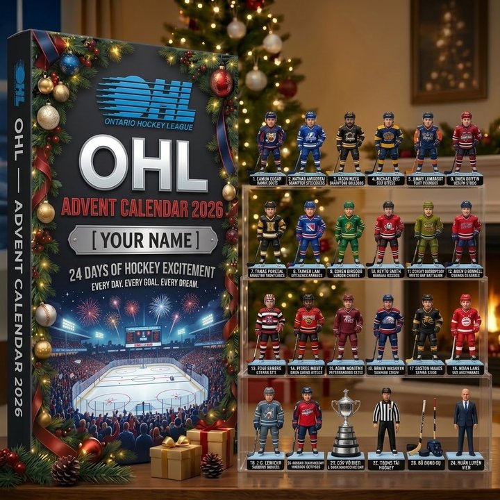 OHL Advent calendar Full Box Christmas Gifts Custom Name