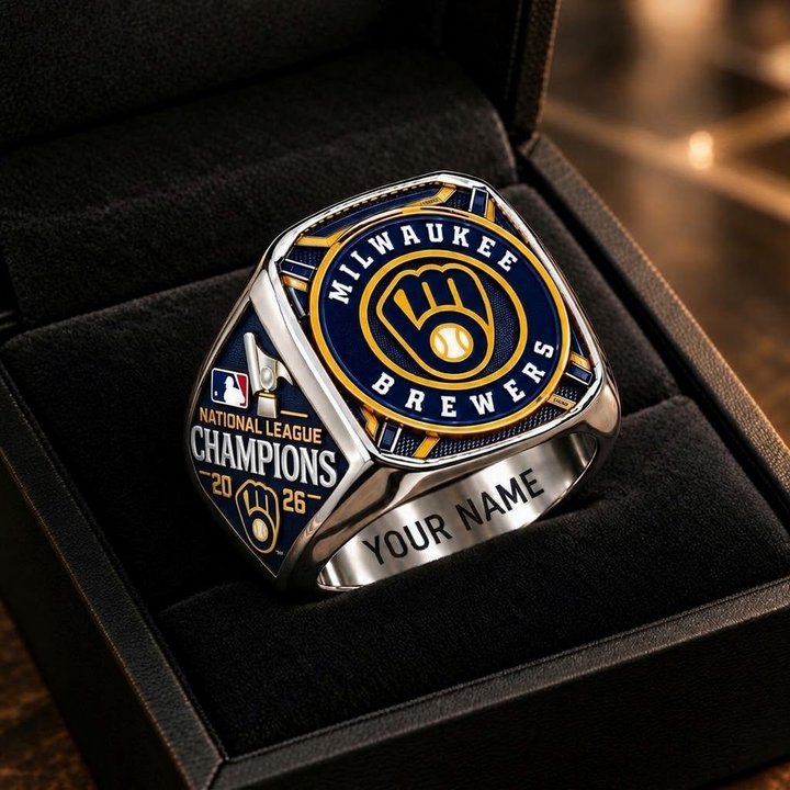 Milwaukee Brewers World Series Champions 2026 Custom Fan Ring Print Style 3