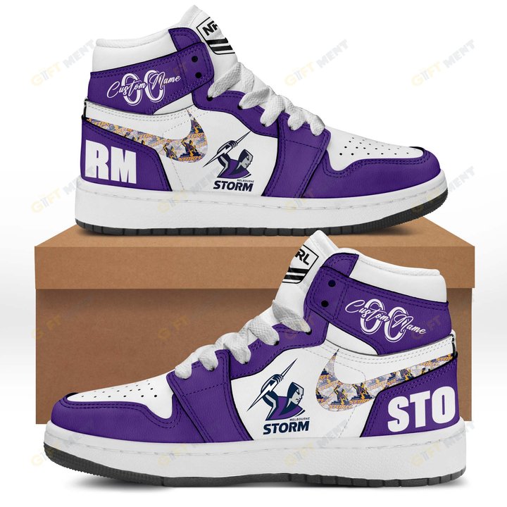 Personalized Melbourne Storm Air Jordan 1