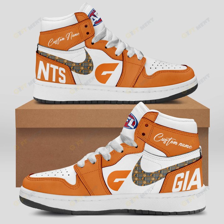 Personalized AFL GWS GIANTS Air Jordan 1
