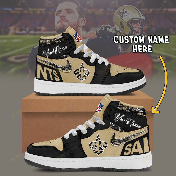 PERSONALIZED New Orleans Saints– Air Jordan 1