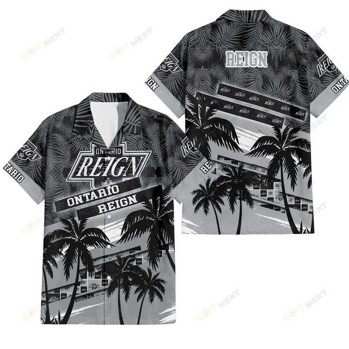 AHL Ontario Reign Hawaiian Shirt