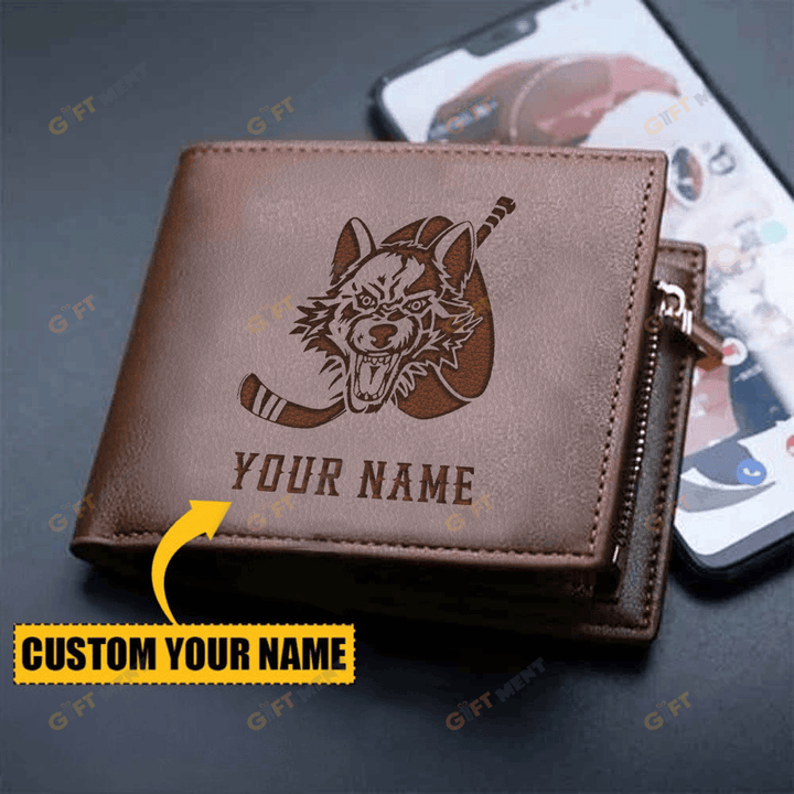 Chicago Wolves Leather Wallet