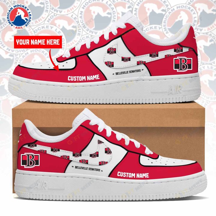 PERSONALIZED Belleville Senators Air Force Sneakers