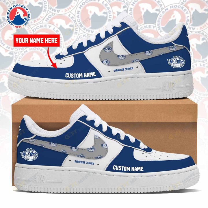 PERSONALIZED Syracuse Crunch Air Force Sneakers