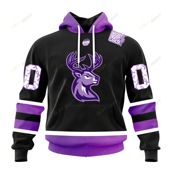 Personalized ECHL Iowa Heartlanders Breast cancer Hoodie, T Shirt, Zip Hoodie, Sweatshirt