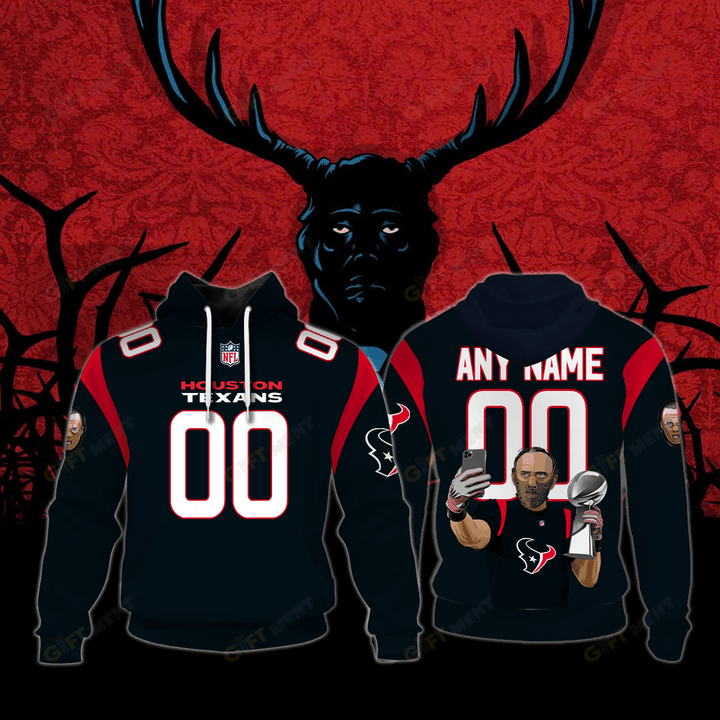 Houston Texans x Hannibal Jersey Style T Shirt, Hoodie, Zip Hoodie, Sweatshirt