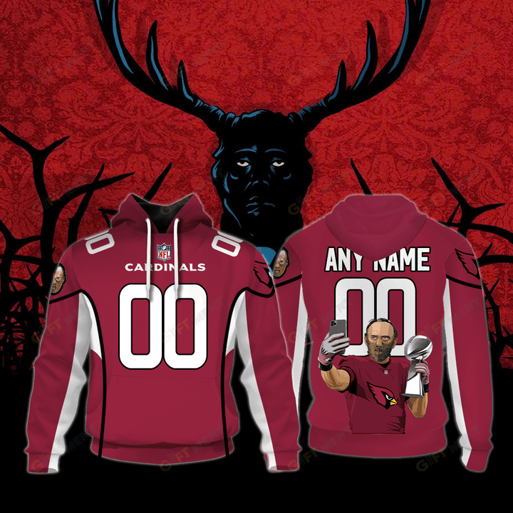 Arizona Cardinals x Hannibal Jersey Style T Shirt, Hoodie, Zip Hoodie, Sweatshirt