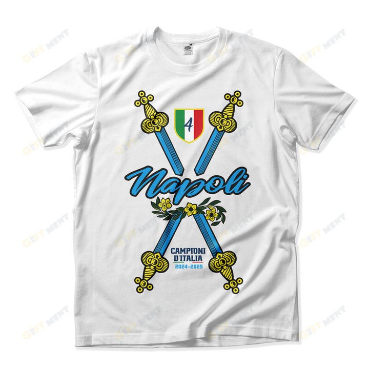 Maglia Napoli Campioni Scudetto 2024/2025 Style Hoodie, Kid Hoodie, T Shirt, Zip Hoodie, Sweatshirt V7