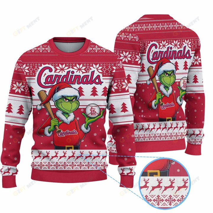 St. Louis CardinalsMLB Ugly Sweater 2024 G