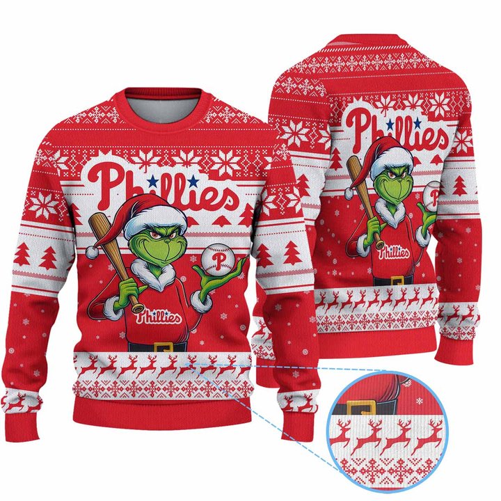 Philadelphia PhilliesMLB Ugly Sweater 2024 G