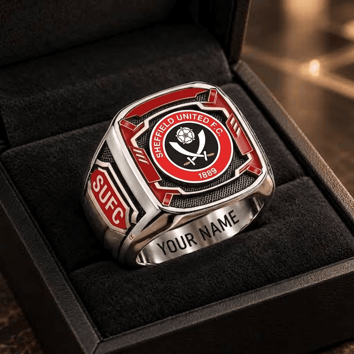 Sheffield United EPL Custom Fan Ring Print Style 3