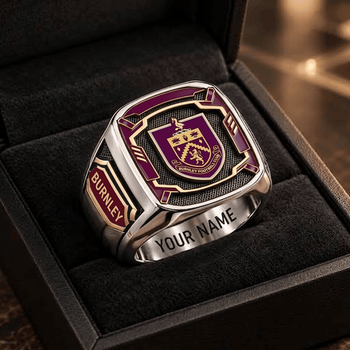 Burnley EPL Custom Fan Ring Print Style 3