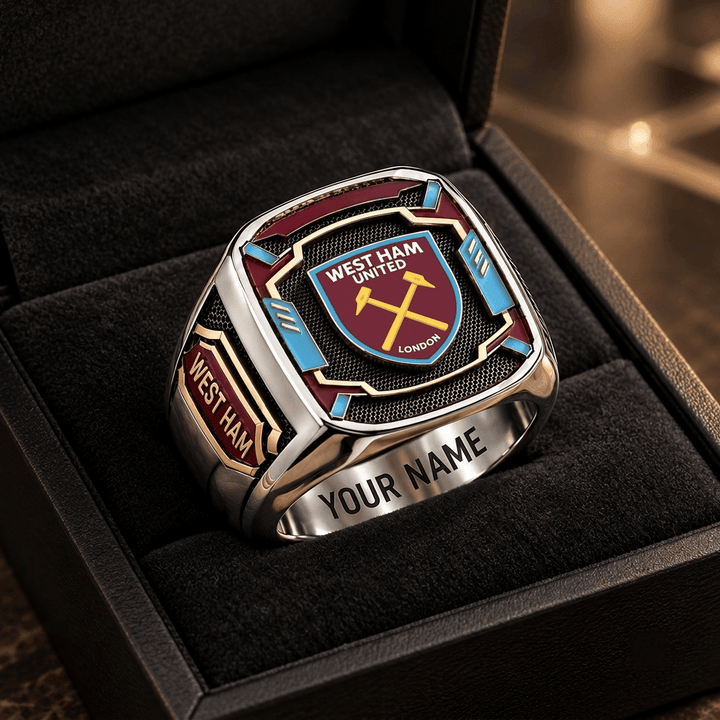West Ham United EPL Custom Fan Ring Print Style 3
