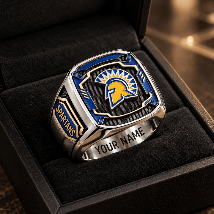 San Jose State Spartans NCAA Custom Fan Ring Print Style 3