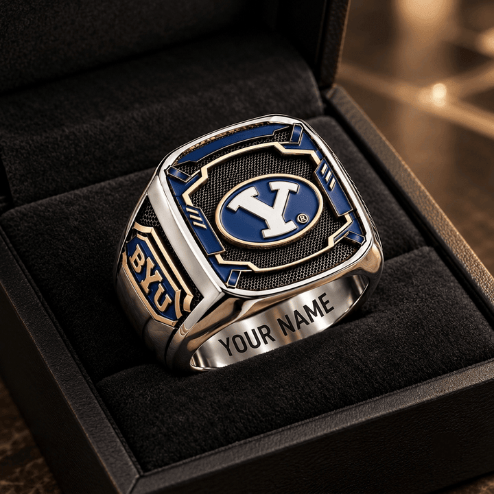 BYU Cougars NCAA Custom Fan Ring Print Style 3