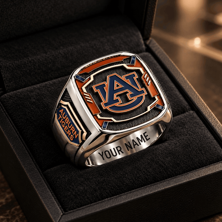 Auburn Tigers NCAA Custom Fan Ring Print Style 3