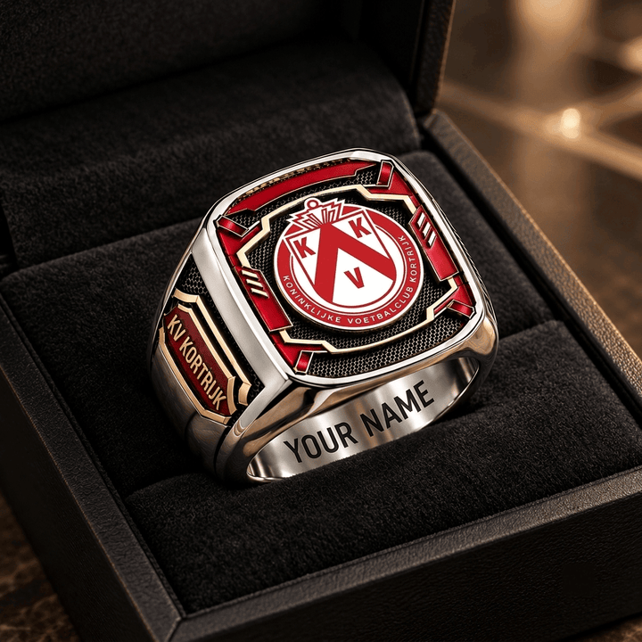 KV Kortrijk Belgian Pro League Custom Fan Ring Print Style 3