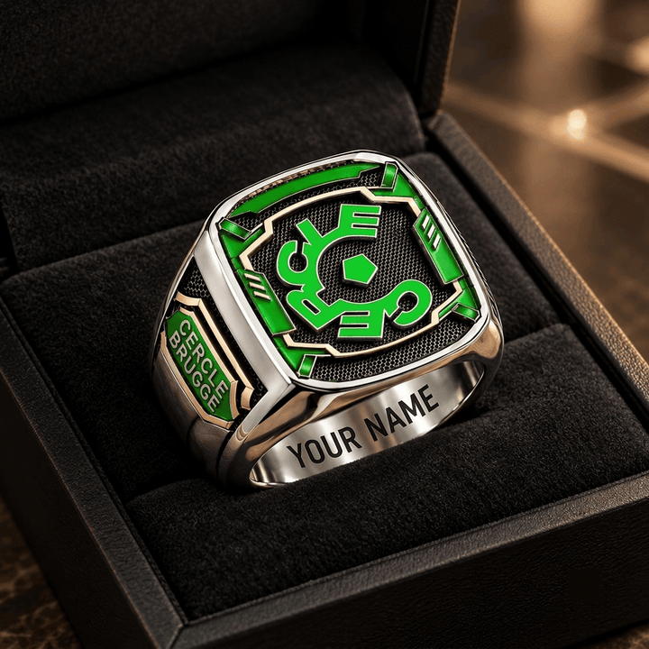 Cercle Brugge KSV Belgian Pro League Custom Fan Ring Print Style 3