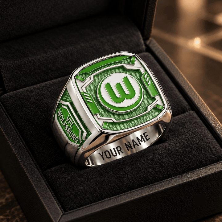 VfL Wolfsburg BUNDESLIGA Custom Fan Ring Print Style 3