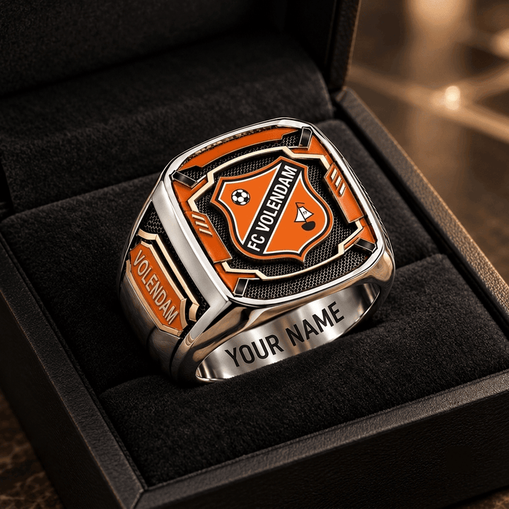 FC Volendam Eredivisie Custom Fan Ring Print Style 3