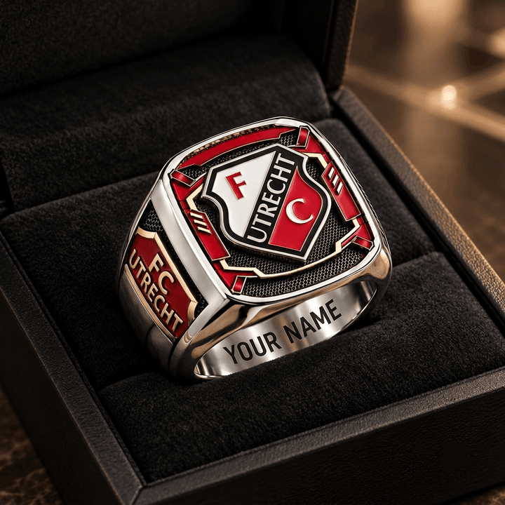 FC Utrecht Eredivisie Custom Fan Ring Print Style 3