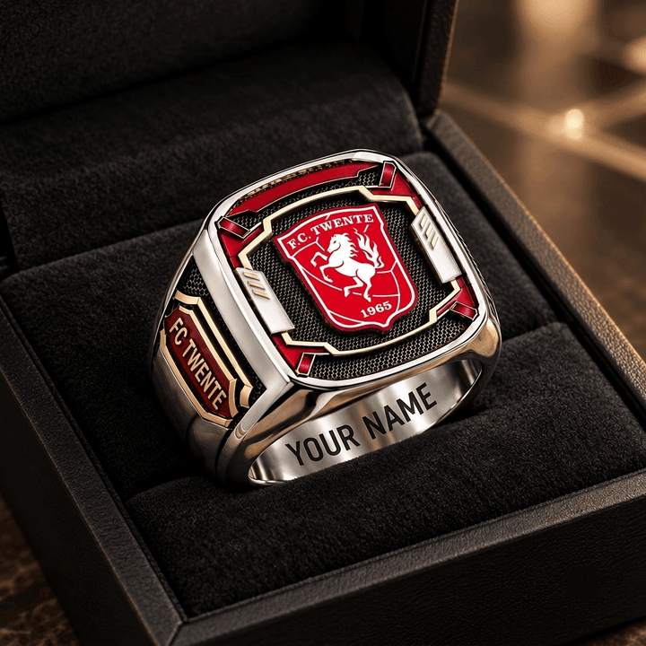 FC Twente Eredivisie Custom Fan Ring Print Style 3