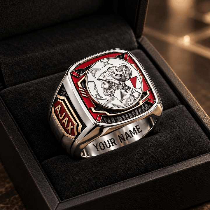 Ajax Eredivisie Custom Fan Ring Print Style 3