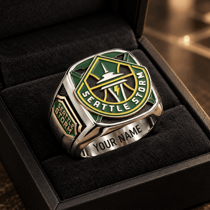 Seattle Storm WNBA Custom Fan Ring Print Style 3