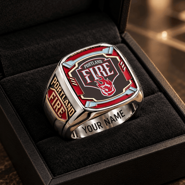 Portland Fire WNBA Custom Fan Ring Print Style 3