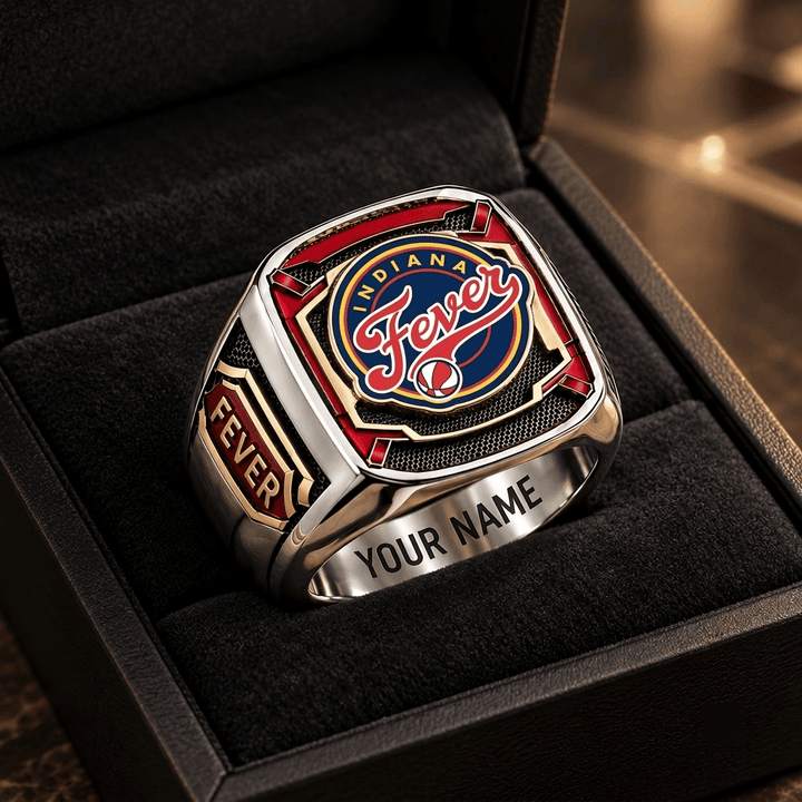 Indiana Fever WNBA Custom Fan Ring Print Style 3